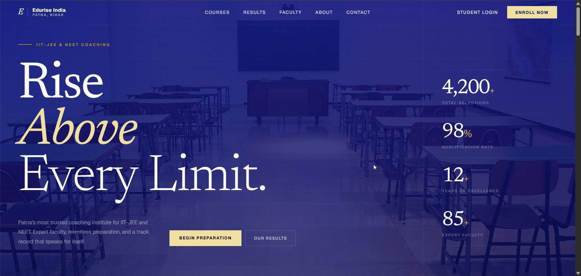 EduRise website