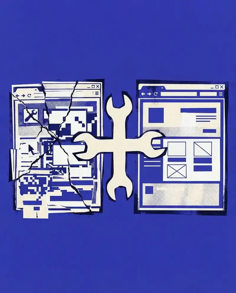 Website redesign hero