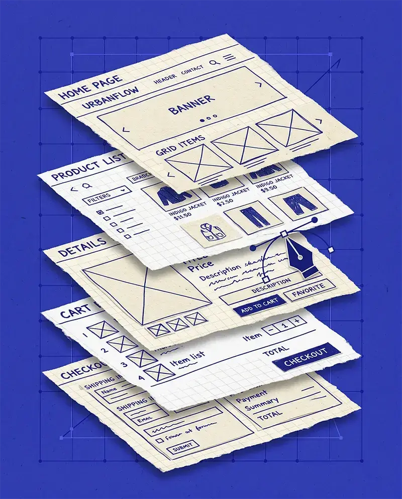 Custom enterprise website hero